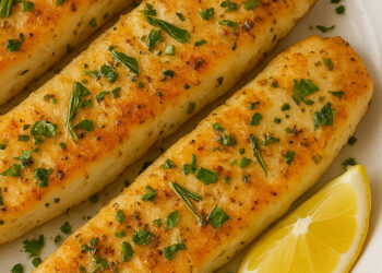 Lombinhos de pescada na air fryer