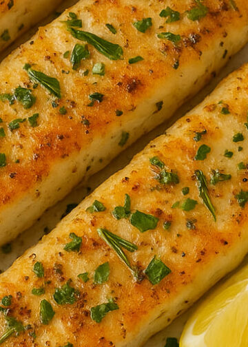 Lombinhos de pescada na air fryer