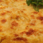 Bacalhau cremoso com queijo da Serra