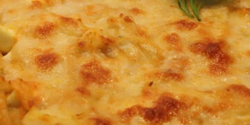 Bacalhau cremoso com queijo da Serra