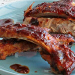 Entrecosto caramelizado com mel e cerveja