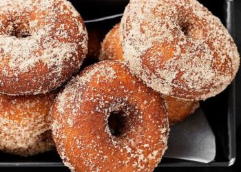 Donuts de iogurte na air fryer