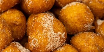 Fritos de abóbora tradicionais (macios por dentro, dourados por fora)