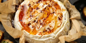 Camembert crocante na air fryer