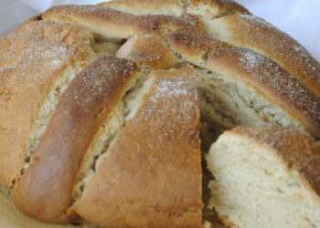 Folar doce e fofinho na air fryer