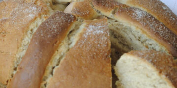 Folar doce e fofinho na air fryer