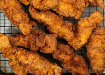 Frango crispy estilo fast‑food (versão portuguesa)