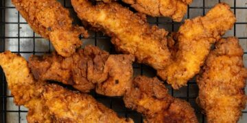 Frango crispy estilo fast‑food (versão portuguesa)