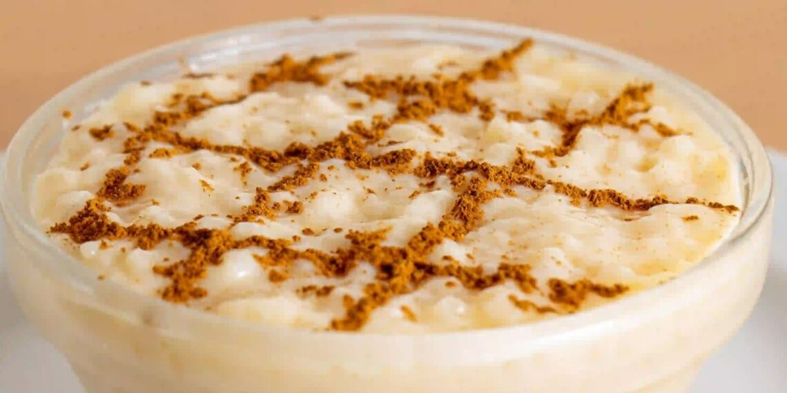 Arroz doce na air fryer (versão moderna)