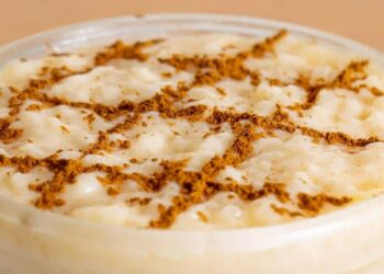 Arroz doce na air fryer (versão moderna)