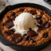 Cookie skillet de chocolate na air fryer