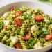 Massa com pesto (versão fria e cremosa)