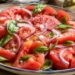 Salada de tomate coração de boi