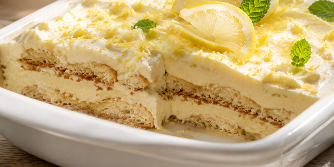 Tiramisu de limão sem forno: a sobremesa de verão em 15 minutos