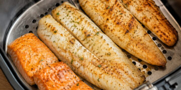 Peixe na Air Fryer: o guia com tempos exatos para cada espécie portuguesa